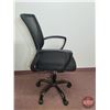 Image 3 : FIXTURE : Black Rolling Office Chair (40.5"H)