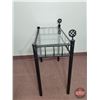 Image 2 : FIXTURE : Glass Top 2 Tier Sofa Table