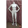 Image 1 : FIXTURE : Plastic Female Full Body Mannequin