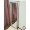 Image 2 : FIXTURE : Large Bevelled Mirror w/Silver Frame