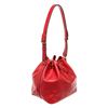 Image 2 : Louis Vuitton Red Epi Leather Petit Noe Shoulder Bag