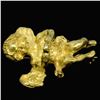 Image 4 : Designer Koven 18K Yellow Gold 3D Textured Cherub Angel Brooch Pin Heavy 20.08g
