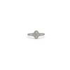 Image 1 : 18kt WG Ladies Dia Alhambra Ring