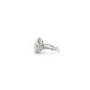 Image 3 : 14kt WG Lady's Pear Shape Diamond Ring