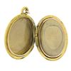 Image 1 : Antique Art Nouveau 14k Gold Enamel Work Pansy Flower Hinged Locket Pendant