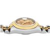 Image 6 : Rolex Ladies Quickset 18K Two Tone Factory Diamond Dial Datejust With Rolex Box