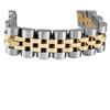 Image 9 : Rolex Ladies Quickset 18K Two Tone Factory Diamond Dial Datejust With Rolex Box