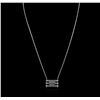Image 2 : Van Cleef & Arpels 18KT White Gold Diamond Watch Chain Necklace