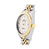 Image 3 : Rolex Mens Two Tone Sapphire Quickset Cream Arabic Dial Datejust With Rolex Box