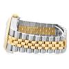 Image 7 : Rolex Mens Two Tone Sapphire Quickset Cream Arabic Dial Datejust With Rolex Box
