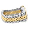 Image 9 : Rolex Mens Two Tone Sapphire Quickset Cream Arabic Dial Datejust With Rolex Box