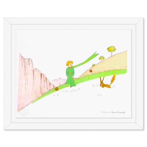 The Little Prince And The Fox by Antoine de Saint-Exupery (1900-1944)