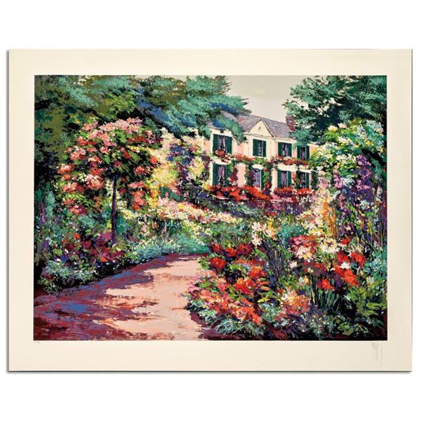Roses At Giverny by Mark King (1931-2014)
