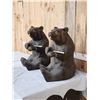 Image 2 : Pair Of Cast Aluminum Bears