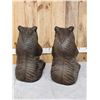 Image 6 : Pair Of Cast Aluminum Bears