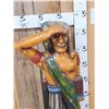 Image 2 : Hand Carved Wooden Cigar Store Indian