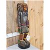 Image 5 : Hand Carved Wooden Cigar Store Indian