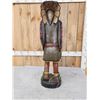 Image 8 : Hand Carved Wooden Cigar Store Indian