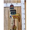Image 6 : Large Hand Carved Wooden Totem Pole