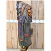 Image 12 : Hand Carved Wooden Cigar Store Indian