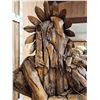 Image 13 : Native American Hand Carved Driftwood Sculpture Wooden Indian