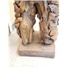 Image 15 : Native American Hand Carved Driftwood Sculpture Wooden Indian