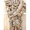 Image 4 : Native American Hand Carved Driftwood Sculpture Wooden Indian