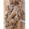 Image 8 : Native American Hand Carved Driftwood Sculpture Wooden Indian