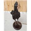 Image 4 : Ayam Cemani Rooster Full Body Chicken Bird Taxidermy