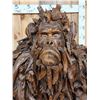 Image 2 : Hand Carved Driftwood Bigfoot / Sasquatch Sculpture