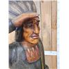 Image 12 : Hand Carved Wooden Cigar Store Indian