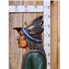 Image 6 : Hand Carved Wooden Cigar Store Indian