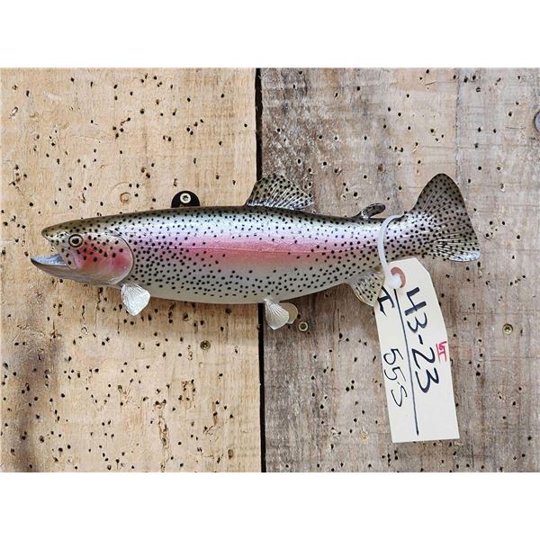 12" Rainbow Trout Real Skin Fish Taxidermy