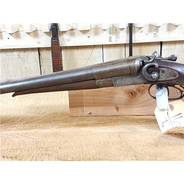 Gold Hibbard 16ga Double Barrel Shotgun
