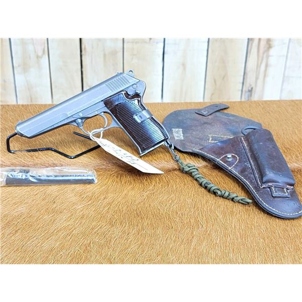 Vintage CZ52 7.62x25 Tokarev Semi Auto Pistol