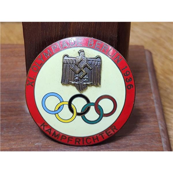 1936 Berlin Summer Olympic Games Official's Badge
