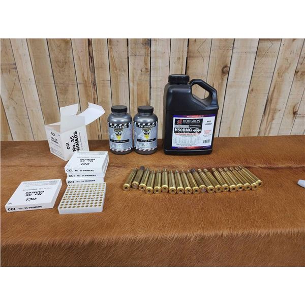 50 BMG Reloading Ammunition Lot