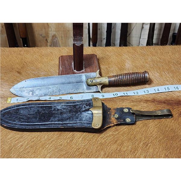 U.S. Model 1880 Hunting Knife With Type 3 Scabbard Springfield Armory