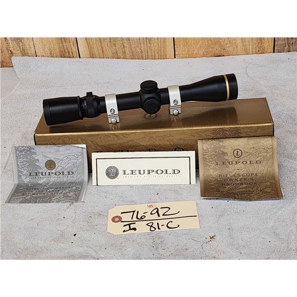 Leupold VX-III 1.75-6x32MM Scope