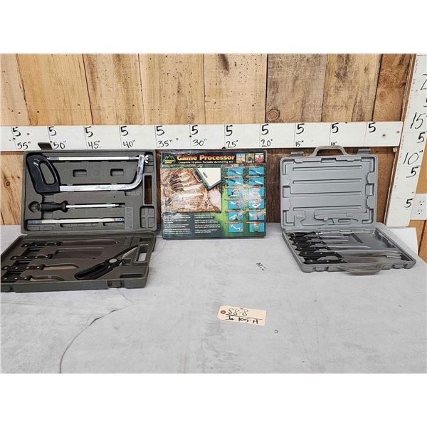 3 Game Cleaning Kits / Butcher Kits