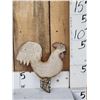 Image 1 : Rare Hummer E184 Cast Iron Rooster Windmill Weight