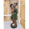 Image 7 : Hand Carved Wooden Cigar Store Indian
