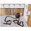 Image 1 : Yuma Prison Cast Iron Ball & Chain Shackles