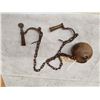 Image 5 : Yuma Prison Cast Iron Ball & Chain Shackles