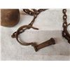 Image 7 : Yuma Prison Cast Iron Ball & Chain Shackles