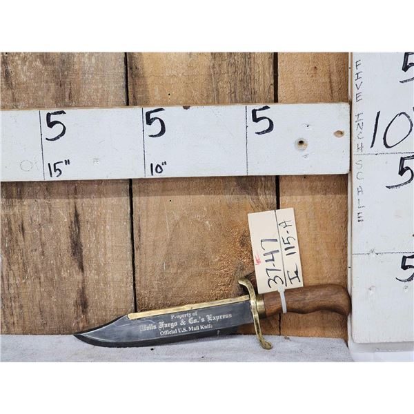 Wells Fargo Bowie Knife