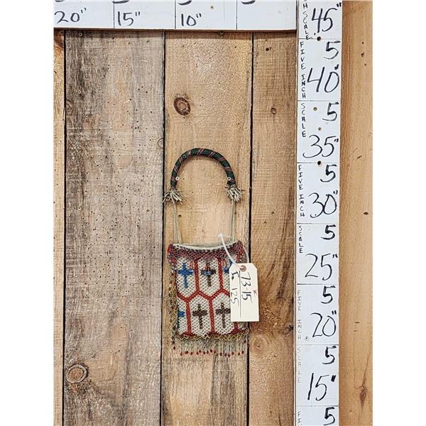 Early 1900s Native American Beaded Purse