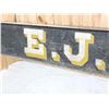 Image 4 : Vintage 97" E.J. Cook Wooden Advertising Sign