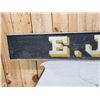 Image 5 : Vintage 97" E.J. Cook Wooden Advertising Sign