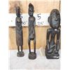 Image 4 : Group Of Hand Carved Exotic Eooden Statues
